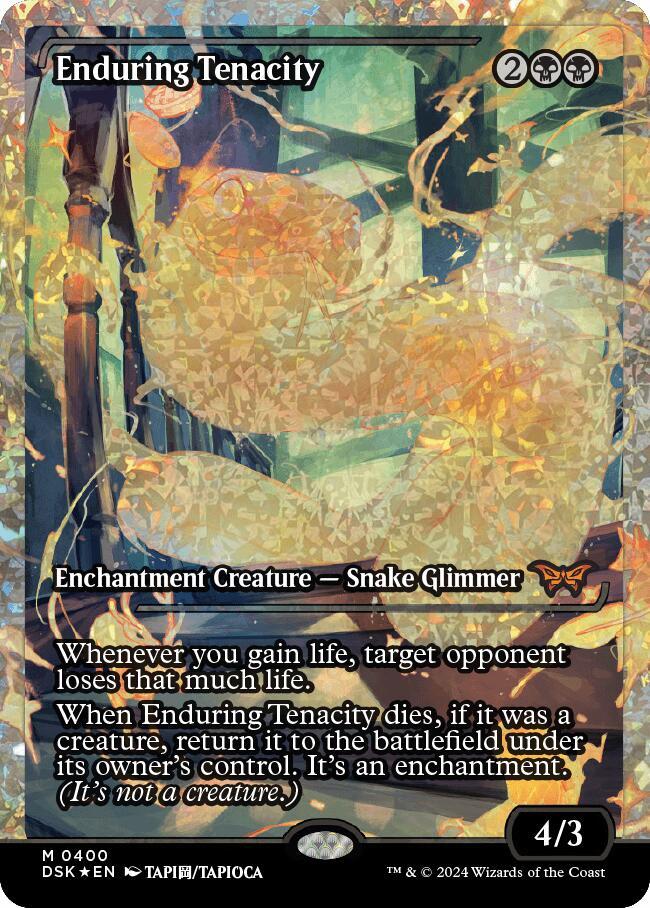 Enduring Tenacity (Showcase, Fracture Foil) trading card