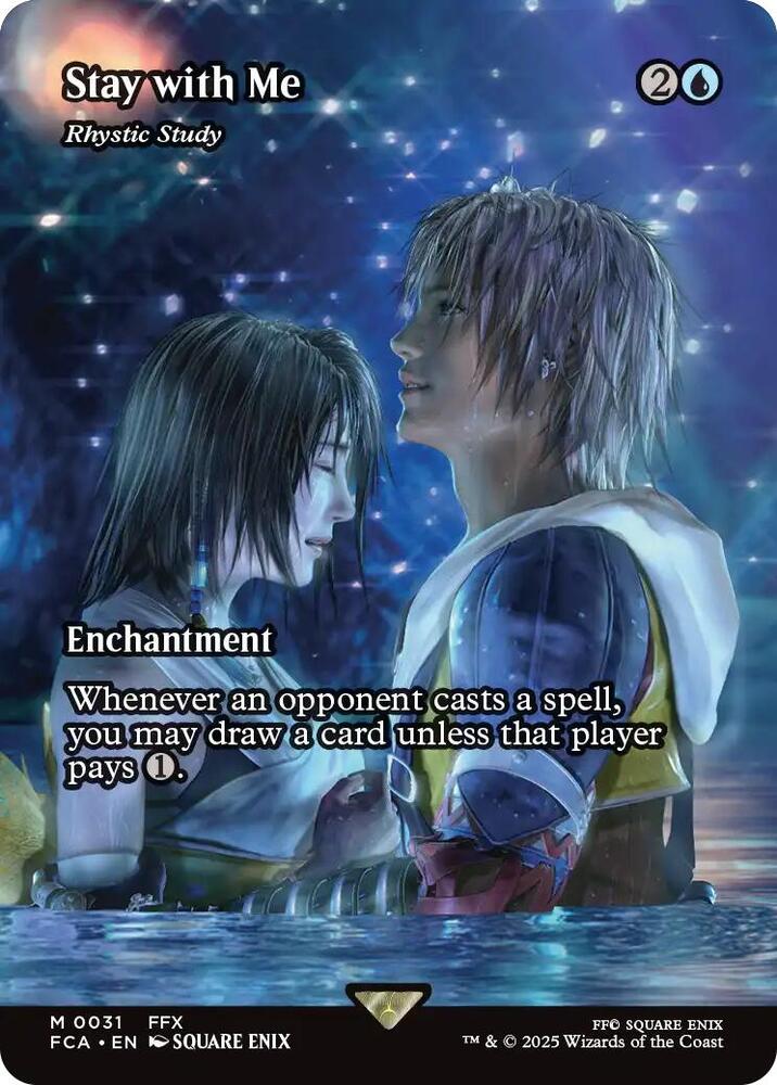 Stay with Me: Rhystic Study trading card
