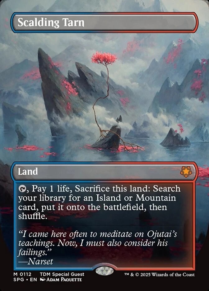 Scalding Tarn Special Guests #112, foil trading card