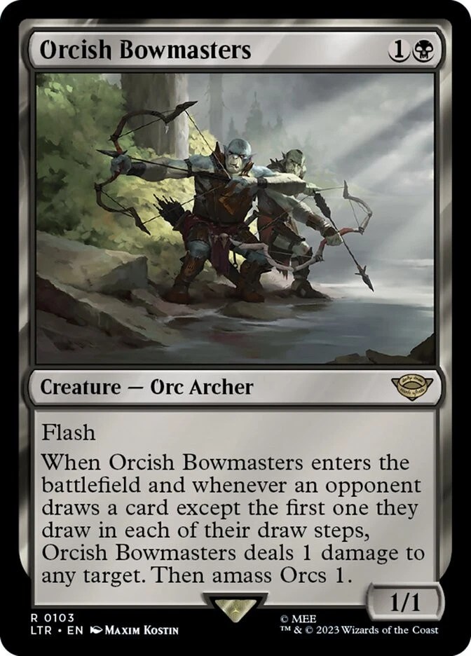 Orcish Bowmasters Tales of Middle-earth #103 trading card
